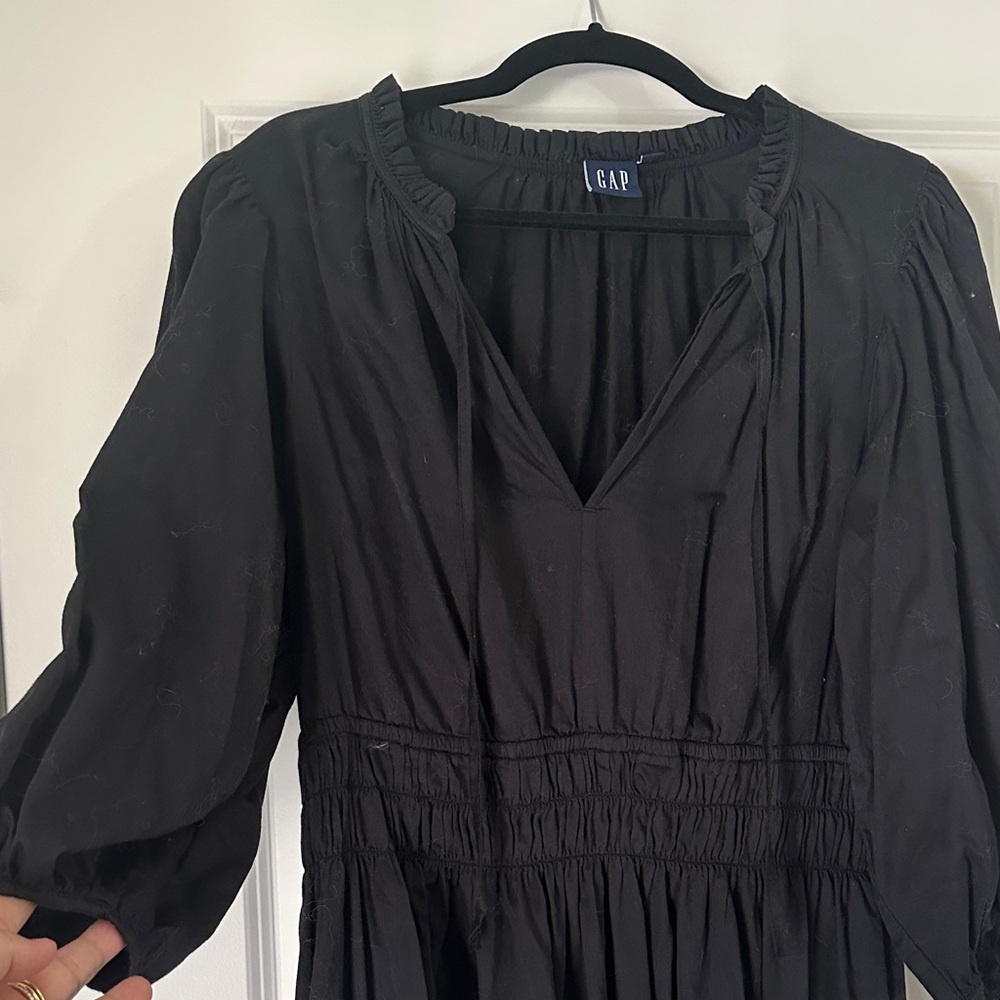 GAP Women's Elegant Black Mini Dress